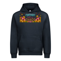 Navy caffeine before chaos 16oz libbey cup Urban Hoodie - HRA Design Shop