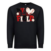 Black my heart is on that field baseball Premium Sweatshirt - MaliasSmallBusiness