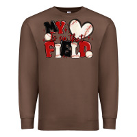 Chestnut my heart is on that field baseball Premium Sweatshirt - MaliasSmallBusiness
