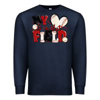 Navy my heart is on that field baseball Premium Sweatshirt - MaliasSmallBusiness
