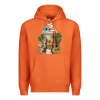 Carrot mexican hot coffee cup Premium Hoodie - FaDigitalArtStudio