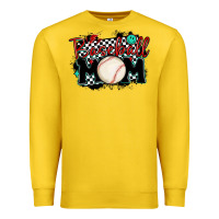 Lemon baseball mom Premium Sweatshirt - MaliasSmallBusiness