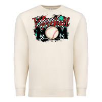 Sandshell baseball mom Premium Sweatshirt - MaliasSmallBusiness