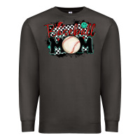 Smoke baseball mom Premium Sweatshirt - MaliasSmallBusiness