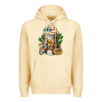 Pina Colada mexican hot coffee cup Premium Hoodie - FaDigitalArtStudio
