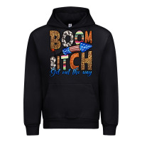 Black boom bitch get out the way Urban Hoodie - HRA Design Shop