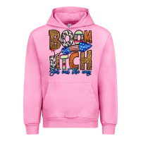 Fuchsia Pink boom bitch get out the way Urban Hoodie - HRA Design Shop