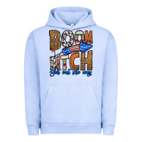 Pigment Grape Ice boom bitch get out the way Urban Hoodie - HRA Design Shop
