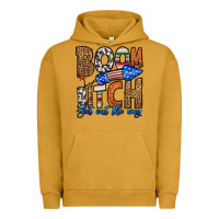Pigment Peanut Butter boom bitch get out the way Urban Hoodie - HRA Design Shop