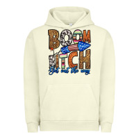 Pigment Pistachio boom bitch get out the way Urban Hoodie - HRA Design Shop