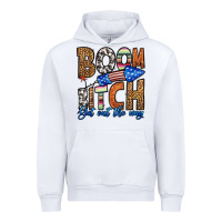 White boom bitch get out the way Urban Hoodie - HRA Design Shop