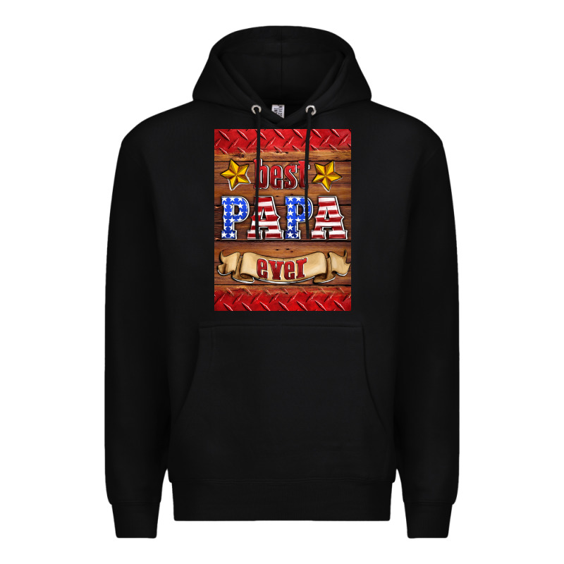 Best Papa Ever Air Freshener Premium Hoodie by HRA Design Shop | Teevron