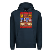 Navy best papa ever air freshener Premium Hoodie - HRA Design Shop