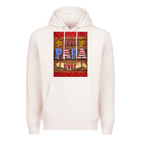 Pale Pink best papa ever air freshener Premium Hoodie - HRA Design Shop