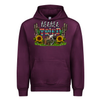 Mauve Wine mama tried1 Urban Hoodie - CowhideDigitalArt