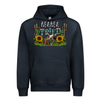 Navy mama tried1 Urban Hoodie - CowhideDigitalArt