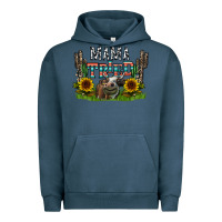 Pigment Midnight Navy mama tried1 Urban Hoodie - CowhideDigitalArt
