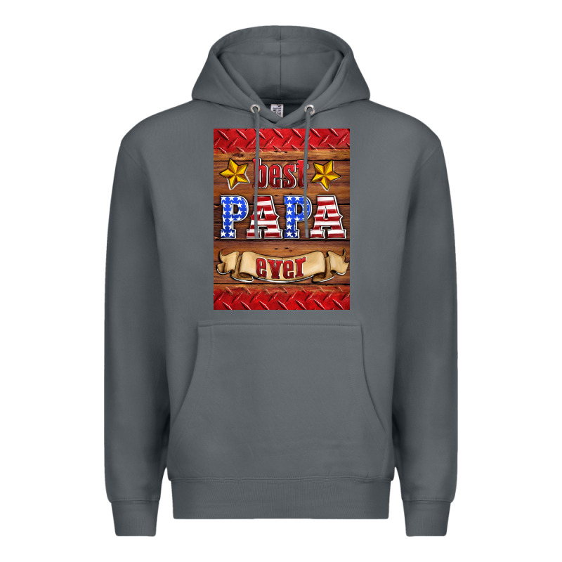 Best Papa Ever Air Freshener Premium Hoodie by HRA Design Shop | Teevron