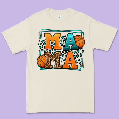 Leopard Basketball Mama Mother's Day Premium Tee Designed By Lillyallendesigns