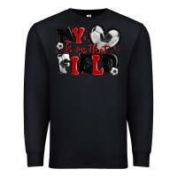 Black my heart is on that field soccer Premium Sweatshirt - MaliasSmallBusiness
