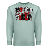 Seafoam my heart is on that field soccer Premium Sweatshirt - MaliasSmallBusiness