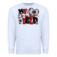 White my heart is on that field soccer Premium Sweatshirt - MaliasSmallBusiness