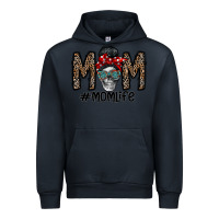 Navy mom life Urban Hoodie - CowhideDigitalArt