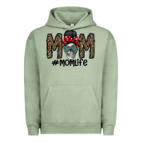 Pigment Oil Green mom life Urban Hoodie - CowhideDigitalArt
