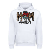 White mom life Urban Hoodie - CowhideDigitalArt