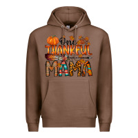 Chestnut one thankful mama Premium Hoodie - RacoonDesign
