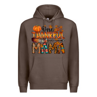 Coffee one thankful mama Premium Hoodie - RacoonDesign