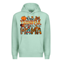 Seafoam one thankful mama Premium Hoodie - RacoonDesign