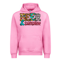 Fuchsia Pink beer and sunshine Urban Hoodie - HRA Design Shop