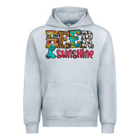 Heather Grey beer and sunshine Urban Hoodie - HRA Design Shop