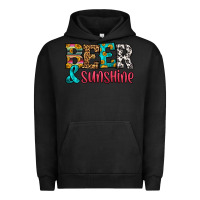 Pigment Black beer and sunshine Urban Hoodie - HRA Design Shop