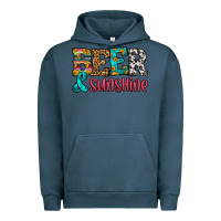Pigment Midnight Navy beer and sunshine Urban Hoodie - HRA Design Shop