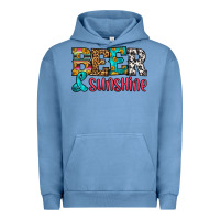 Pigment Pebble Blue beer and sunshine Urban Hoodie - HRA Design Shop