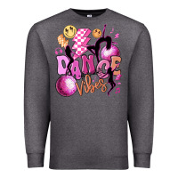 Charcoal Heather dance vibes Premium Sweatshirt - MaliasSmallBusiness