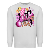 Dove Grey dance vibes Premium Sweatshirt - MaliasSmallBusiness