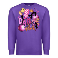 Purple dance vibes Premium Sweatshirt - MaliasSmallBusiness