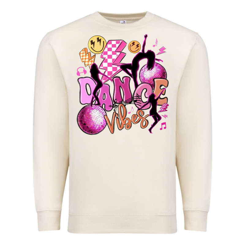 Dance Vibes Premium Sweatshirt by MaliasSmallBusiness | Teevron