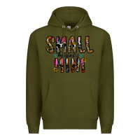 Army Green small business mini Premium Hoodie - CowhideDigitalArt