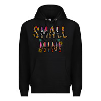 Black small business mini Premium Hoodie - CowhideDigitalArt