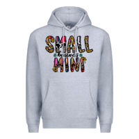 Heather Grey small business mini Premium Hoodie - CowhideDigitalArt