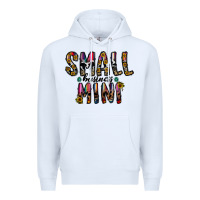 White small business mini Premium Hoodie - CowhideDigitalArt