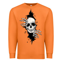 Carrot skull in the wall file Premium Sweatshirt - MaliasSmallBusiness