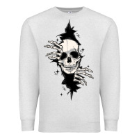 Skull In The Wall File Premium Sweatshirt | Teevron