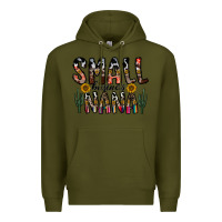 Army Green small business nana Premium Hoodie - CowhideDigitalArt