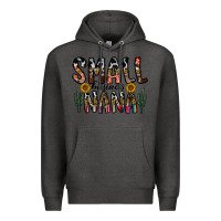 Charcoal Heather small business nana Premium Hoodie - CowhideDigitalArt