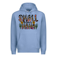 Colony Blue small business nana Premium Hoodie - CowhideDigitalArt